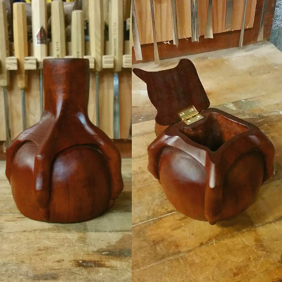 Ball and Claw Box by A. Lammers Furniture