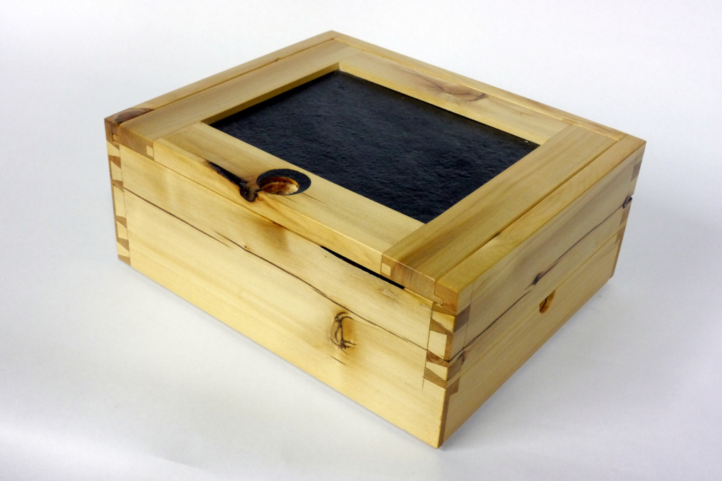 Keepsake Box - Dedar and Slate - by A. Lammers Furniture